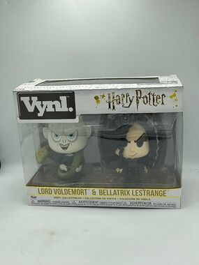 Funko Vinyl Harry Potter Lord Voldemort & Bellatrix Lestrange 2-Pack Figure 2018